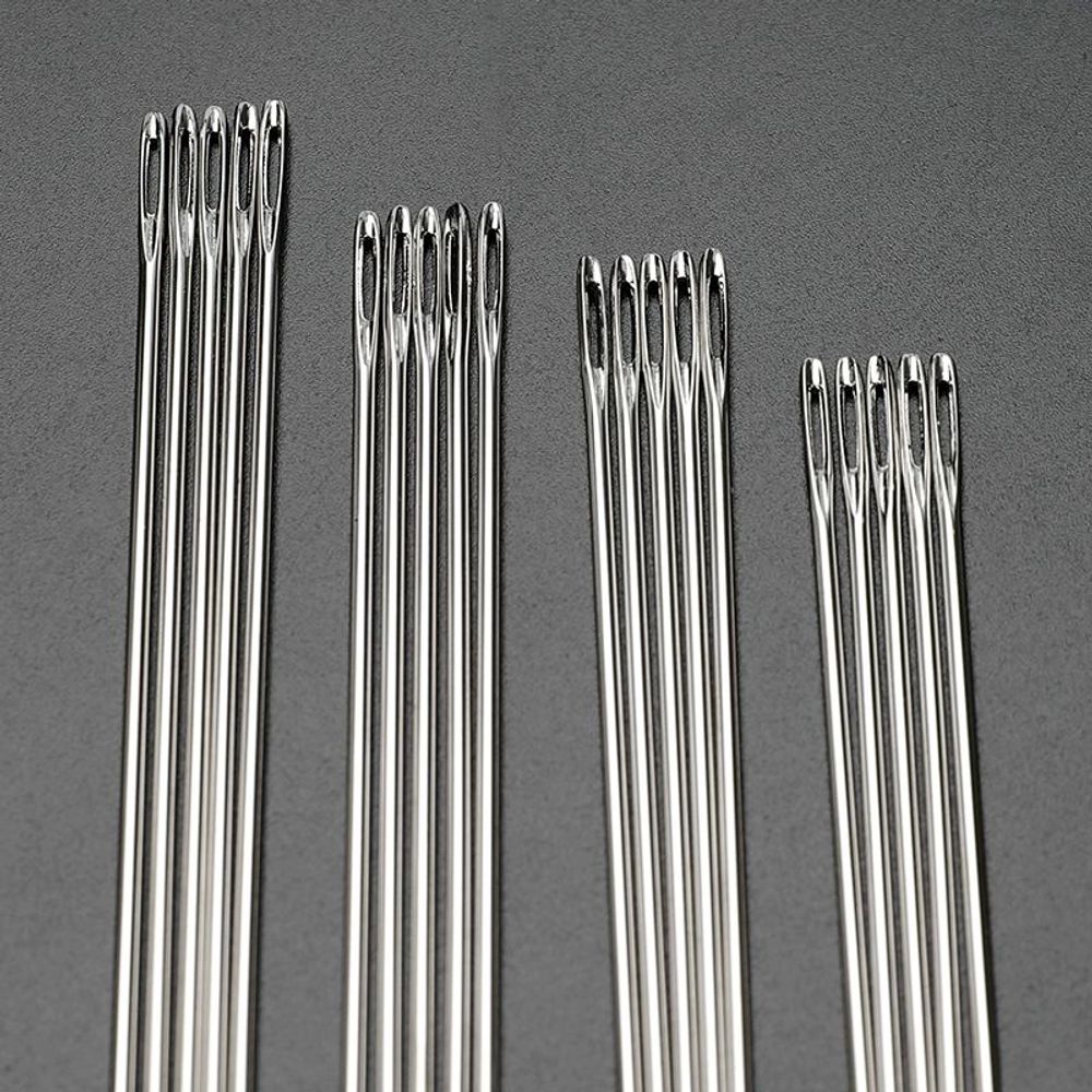 재봉 굵은 이불바늘 긴바늘 5개 중바늘 공업용 75CM 대 A. 길이 75cm 5개입 묶음 - 상품 이미지