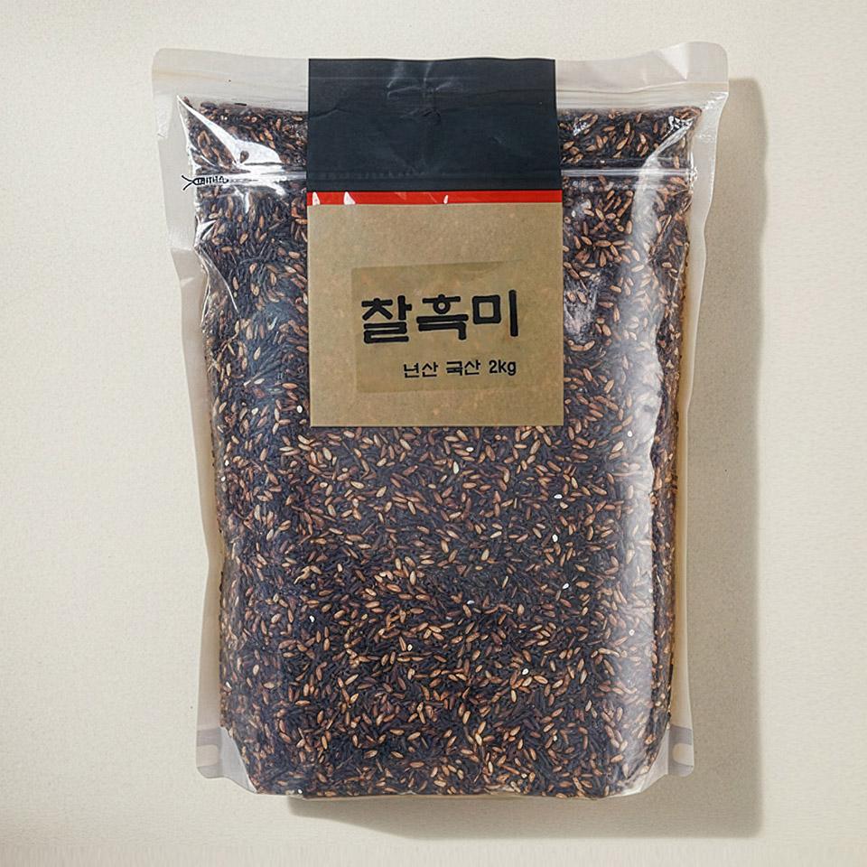 메가마트 찰흑미 2kg - 상품 이미지