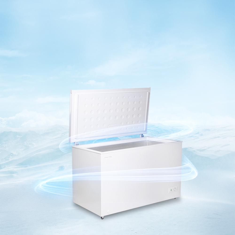 쿠잉 냉동고 FR-400CW 미니 소형 가정용 원룸 다목적 음쓰