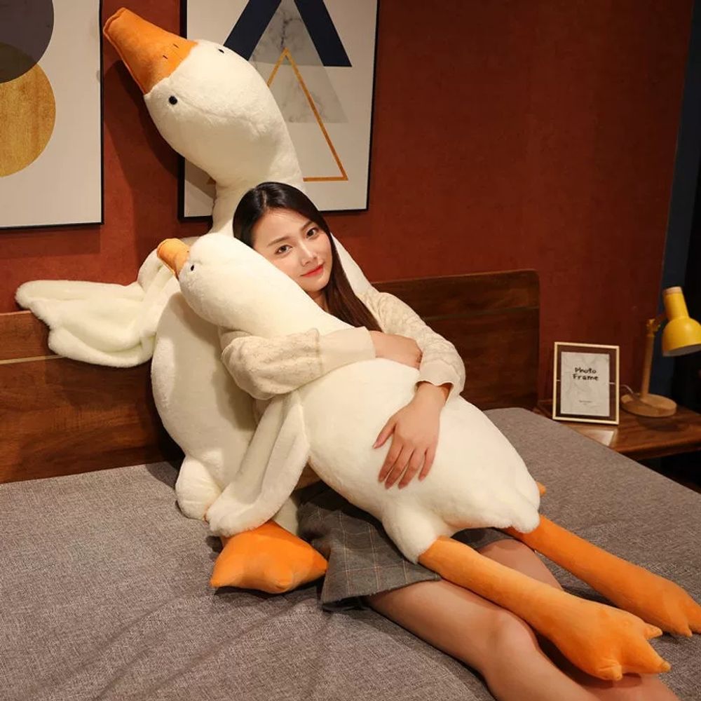 초대형 오리 거위 쿠션 수면 A. 흰 거위의 통통한 버전, A. 50cm공장 직판 액티비티 - 상세 이미지 4