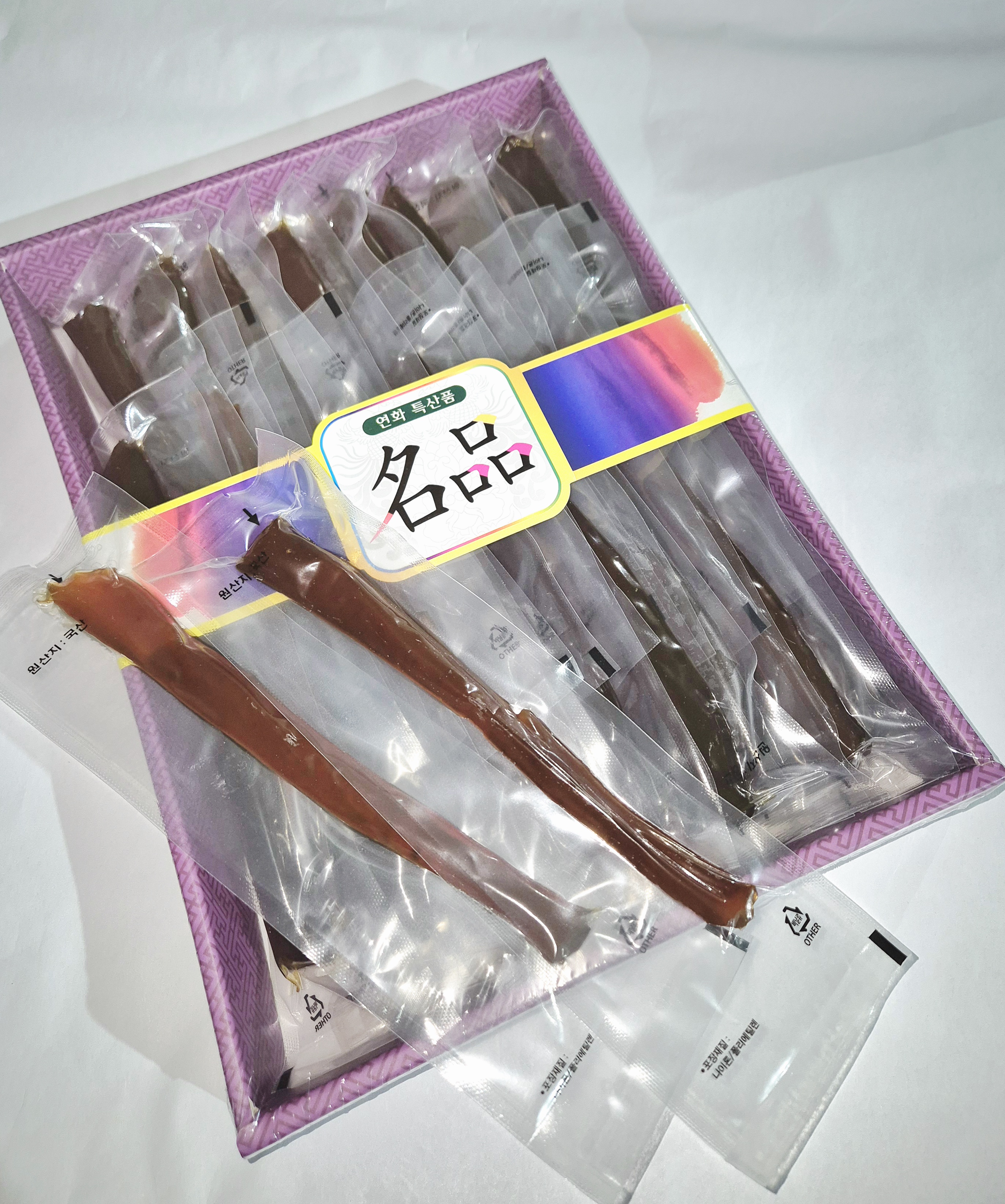 개별포장 수제 답례품 도라지.당귀 정과 1kg 고급 설 명절 선물세트 건강 상견례 부모님 - 상세 이미지 2