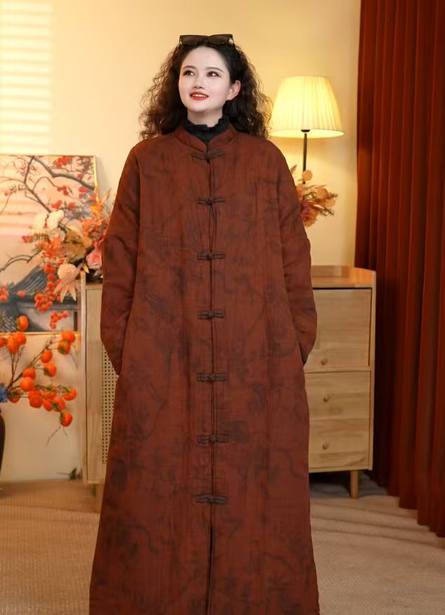 생활 한복 개량 계량 절복 법복 누빔 누비 겨울 두루마기 - 상세 이미지 3