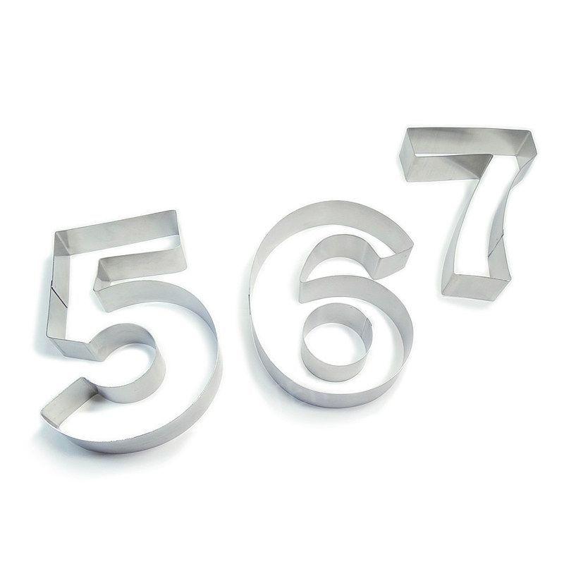 숫자틀 베이킹몰드 숫자몰드 케이크 떡 쿠키 커터 - 상세 이미지 3