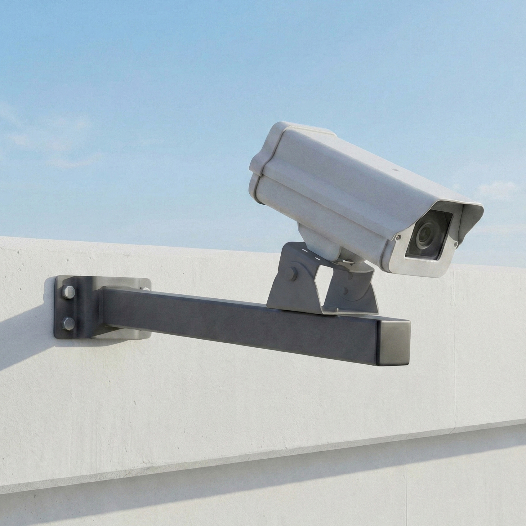 CCTV 브라켓 벽부형 카메라 거치대 씨씨티비 지지대 벽면용 폴마운트 자립식 암대 - 상세 이미지 3