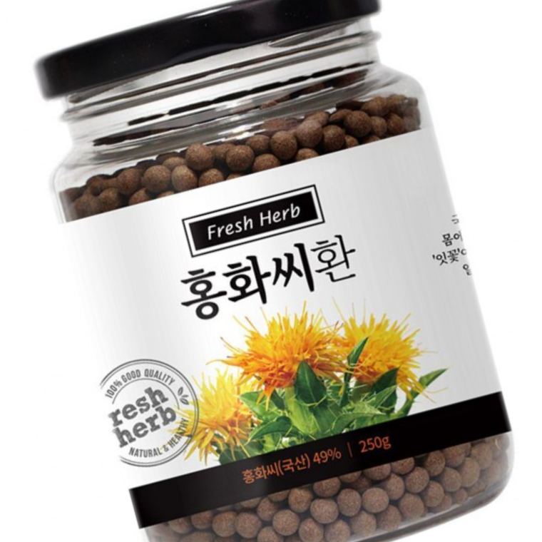 신선 홍화씨환 250g 홍화씨 80% - 상품 이미지