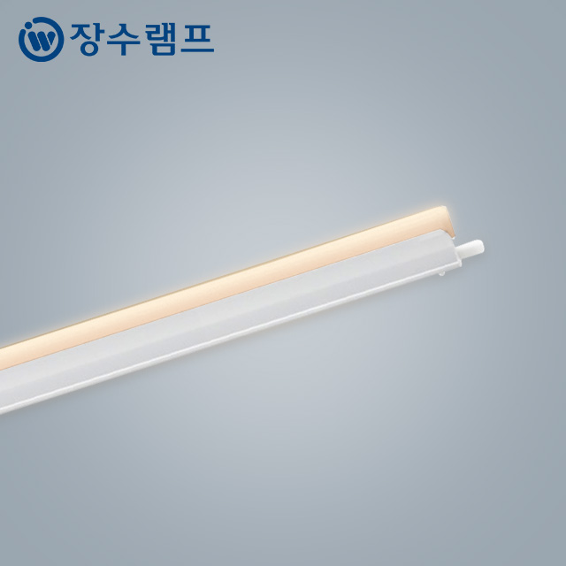 400mm 장수램프 LED T5 간접조명 간접등 8W, 전구색 - 상품 이미지