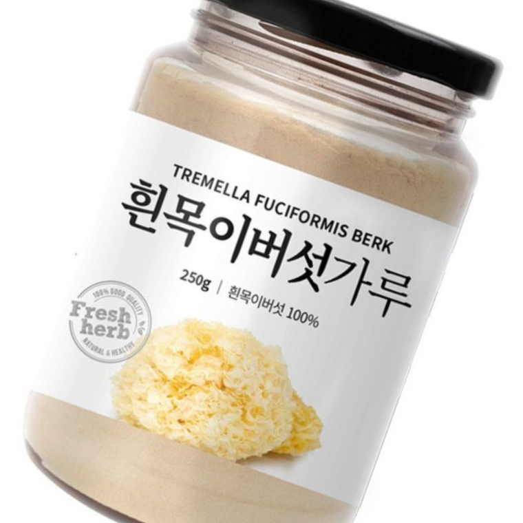 흰목이버섯 분말 가루 250g - 상품 이미지