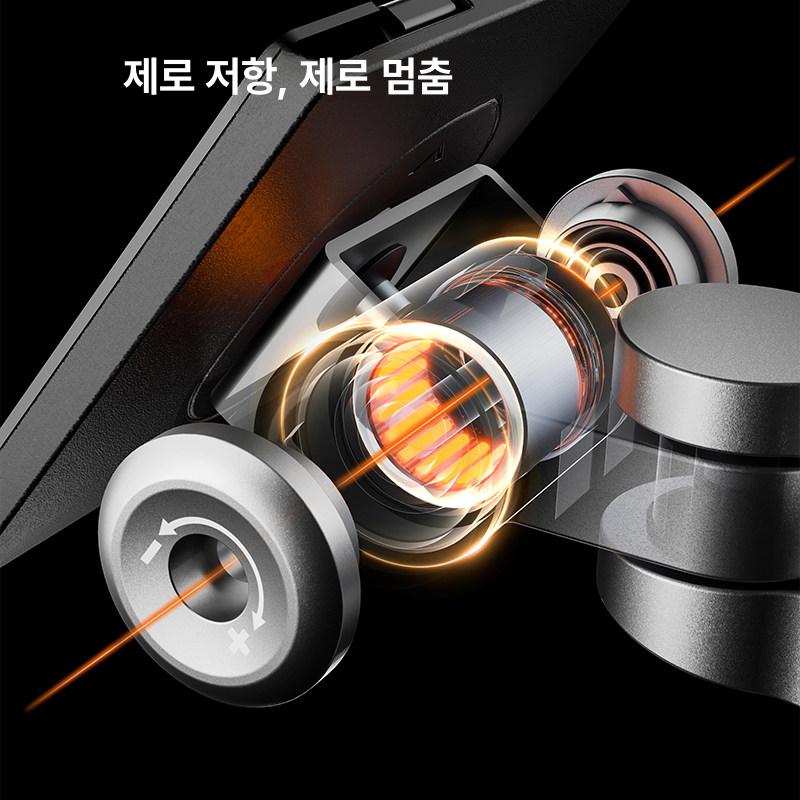 듀얼 모니터암 수직 세로 거치대 사무실용 멀티 클램프형 ht-zero-2y-01 이중 암 - 상세 이미지 4