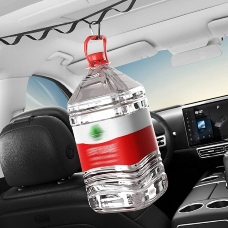 수남 정리 옷걸이 길이조절 차박 행거 빨래줄 자동차 차량 캠핑