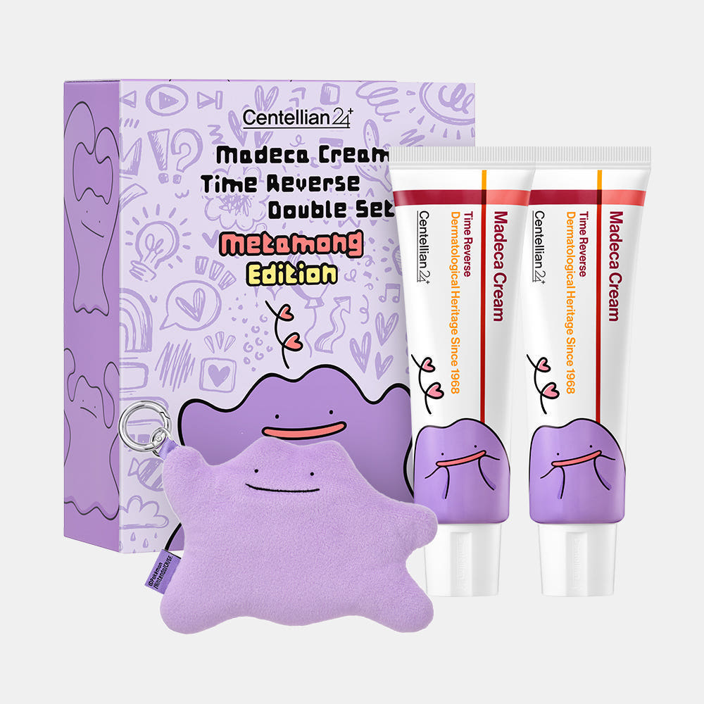 동국제약 센텔리안24 마데카크림 메타몽에디션 타임리버스 50ml 2개+ 메타몽 키링 / 병풀 시카 테카(TECA) 기미완화, 안티에이징, 보습,탄력에 도움 시즌7 제품 이미지