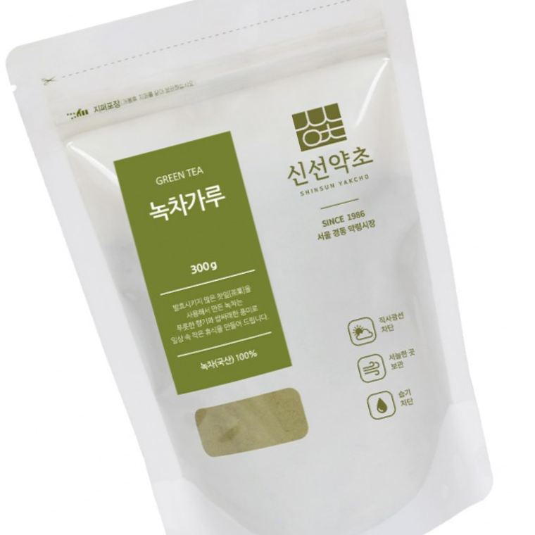 보성 녹차분말 300g 가루 라떼 파우더 - 상품 이미지