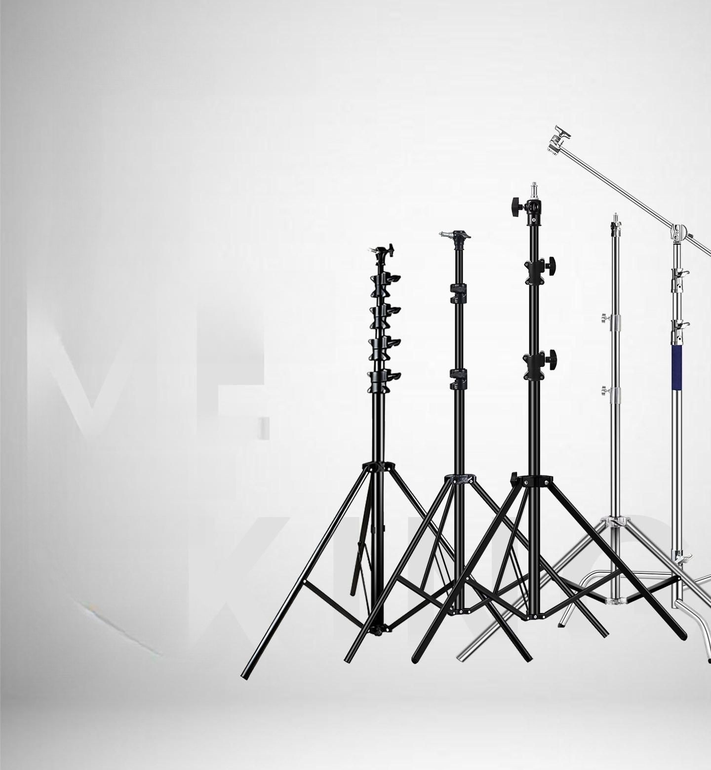 조명 스탠드 반영구 촬영 장비 지속광 음식 소프트박스 l 2200fp 2.2m 경량 알루미늄 에어 - 상품 이미지