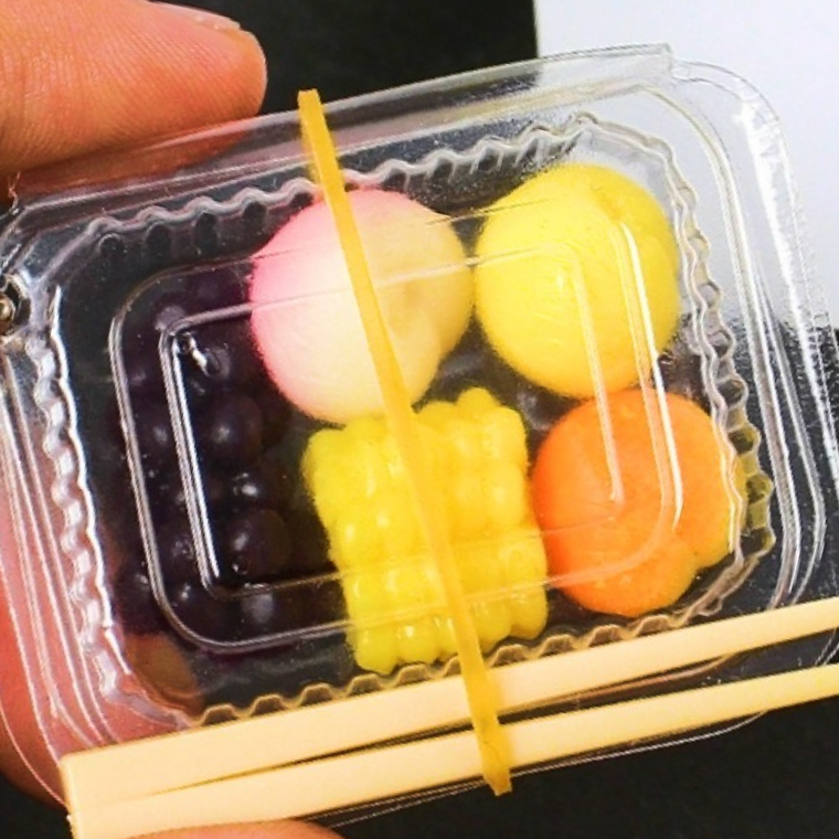 도시락 음식 키링 과일 미니어처 키링 만들기 diy 열쇠고리 - 상품 이미지