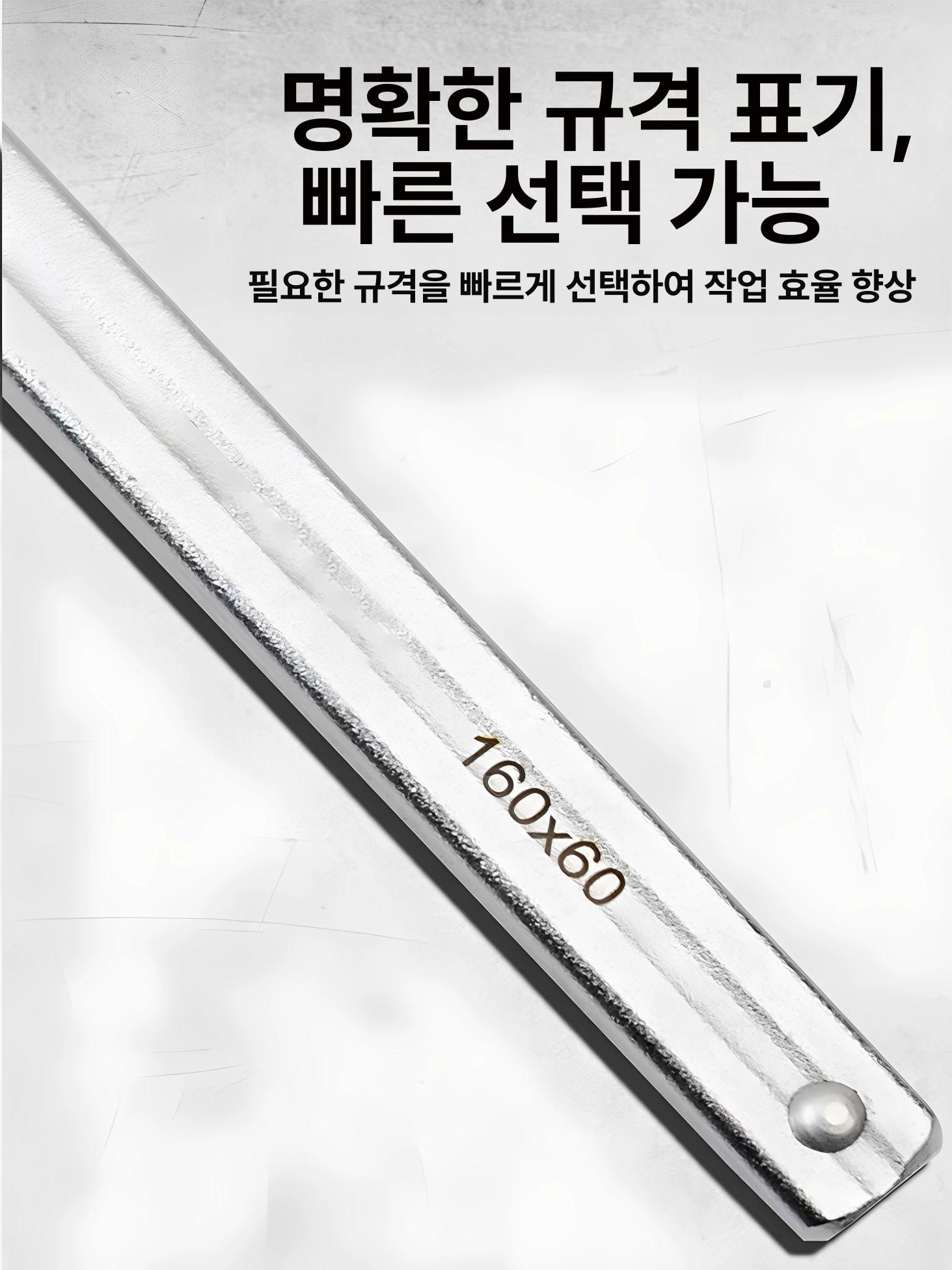 공압 클램프 대형 산업용 토크 만력기 홀딩 정비용 C형 100 x 60 산업용등급 13.5 6.5mm - 상세 이미지 3