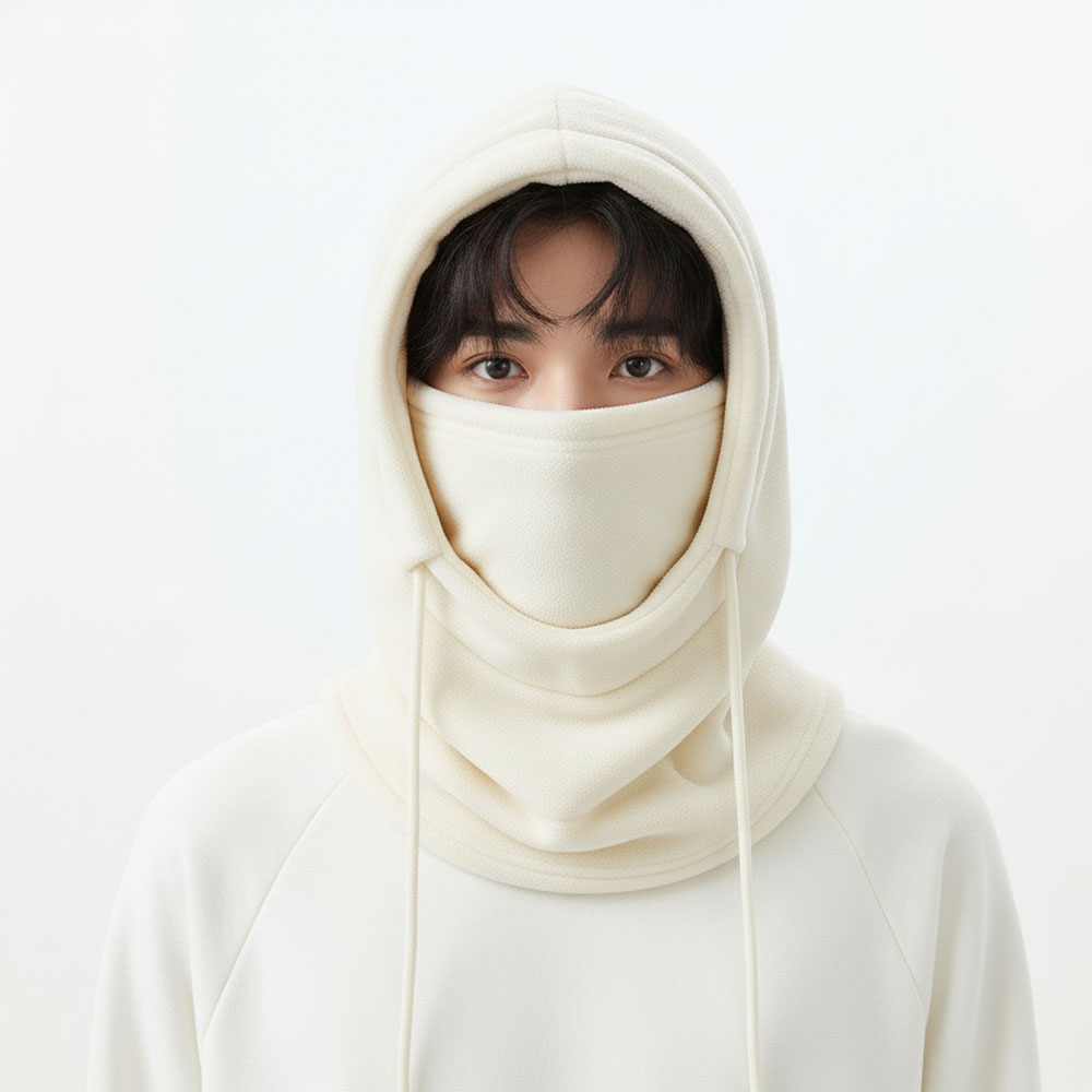 디어앤미 바라클라바 후드 넥워머 겨울 방한 남녀공용 - 상세 이미지 4