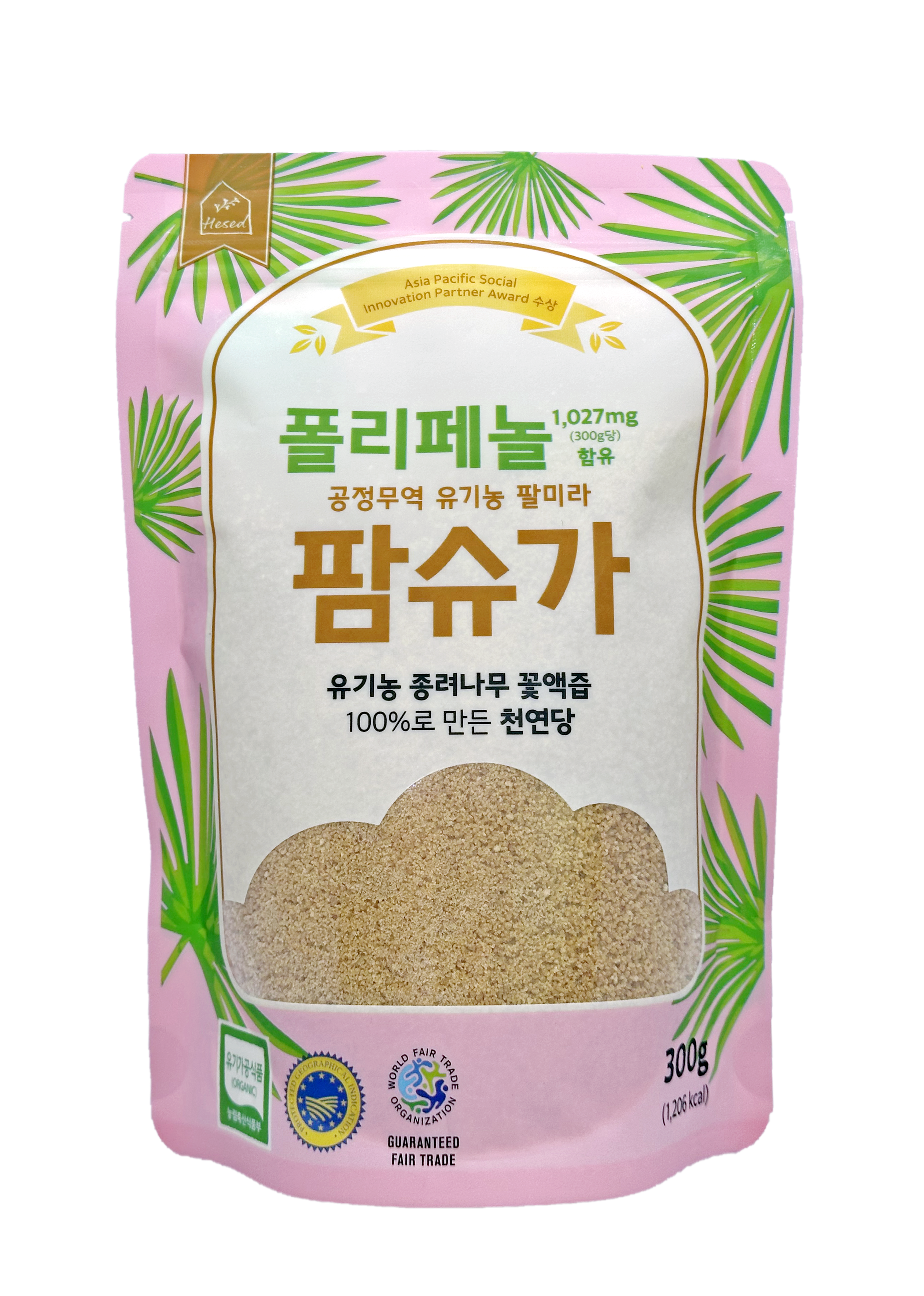 유기농 팜슈가 300g 설탕 대체 비정제원당 - 상품 이미지