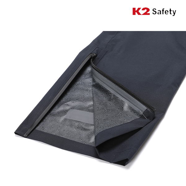 K2 세이프티 여름 바람막이 경량 바지 우의 세트 남자 골프자켓 방수 후드 레인쉘터셋업 이미지 8