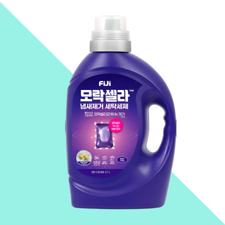 피지 모락셀라 액체세제 빨래쉰내 제거 코튼향 2.1L 1박스