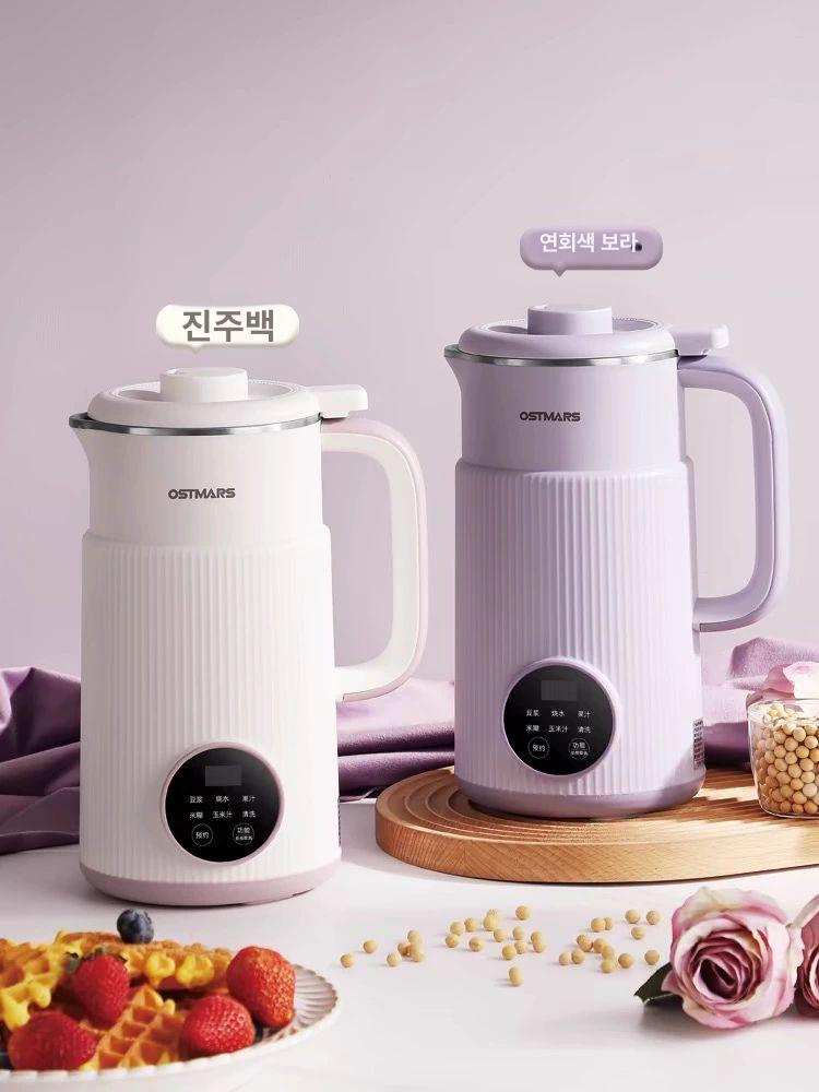 두유 제조기 만들기 이유식 콩가는기계 믹서기 기능 죽 타로퍼플 1700ml 304스테인리스스틸 - 상세 이미지 5
