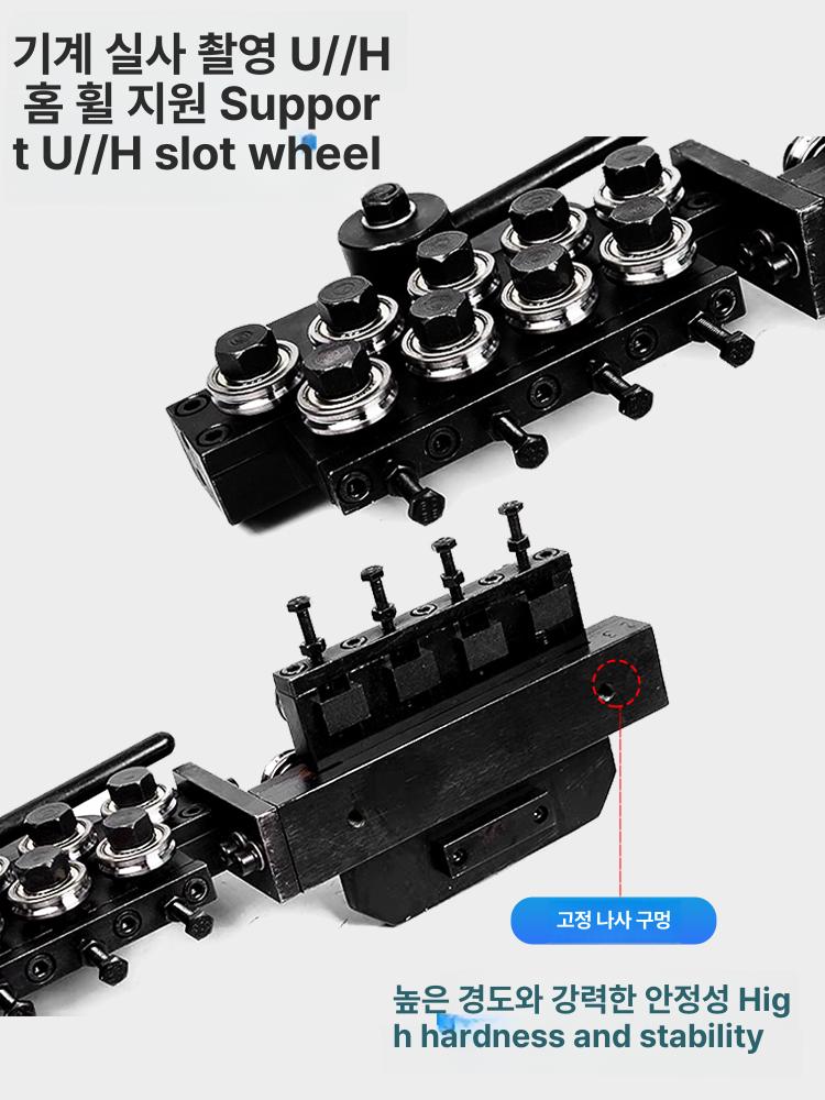 와이어 교정기 직선기 동선 성형기 롤러 압착기 일자 0.8 - 1.5mm 23 14 - 상세 이미지 3