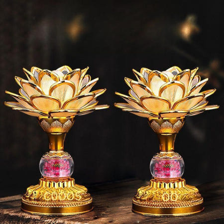 [해외]연꽃 등불 부처님오신날 석가탄신일 사찰 법당 불교용품 기도