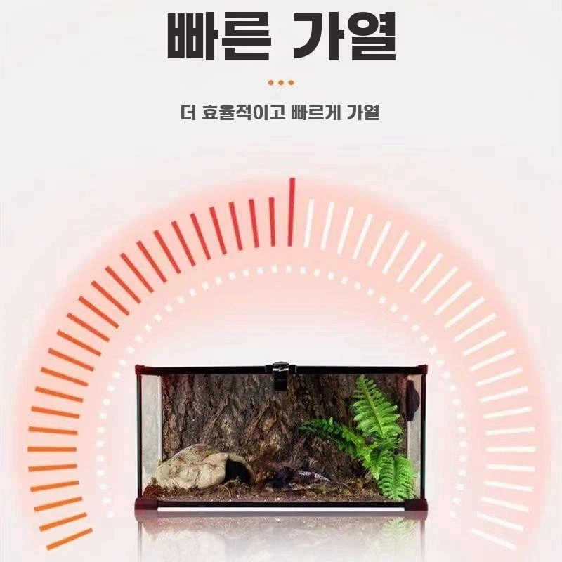 파충류 전기장판 필름히터 A. 14x15cm 국가 표준 5W Nuanjiang 가열 패드 - 상세 이미지 2