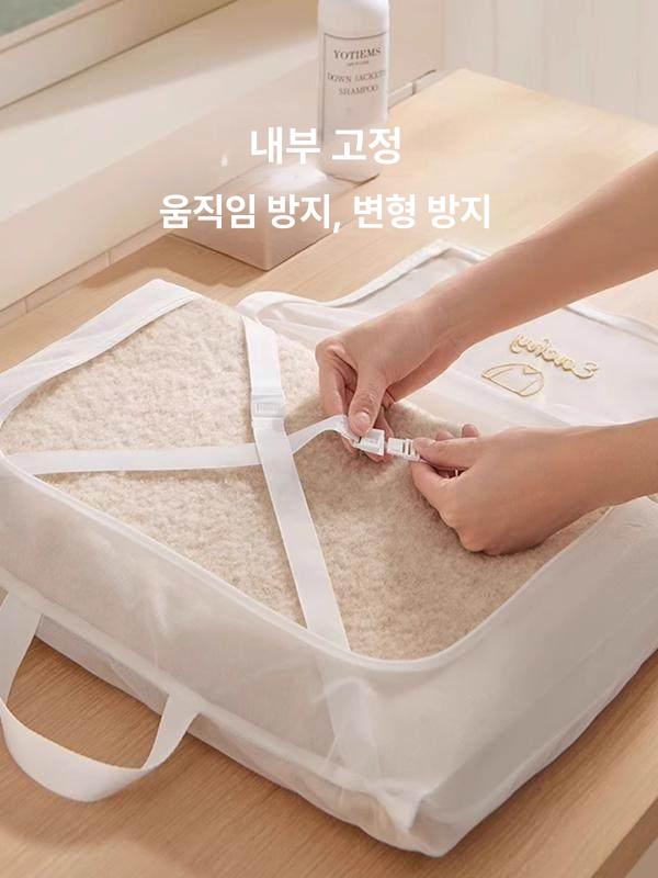 니트 가정용 울 세탁기 전용 다용도 세척용 보호망 실외 양모 스웨터 1개 중간 - 상세 이미지 2