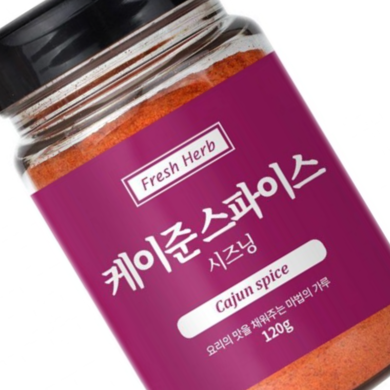케이준스파이스 시즈닝 120g 향신료 파우더 - 상품 이미지
