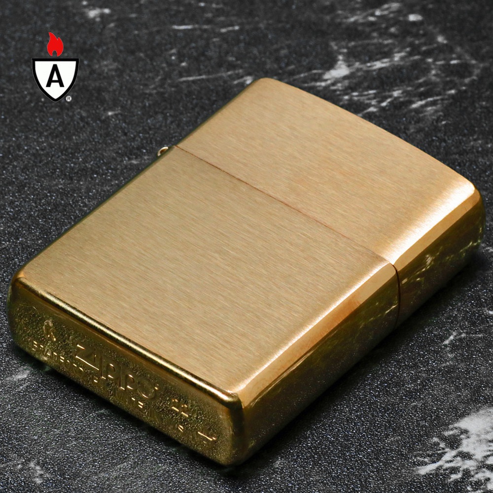 지포 Zippo 아머 솔리드 브라스 라이터 무지 168 이미지 6