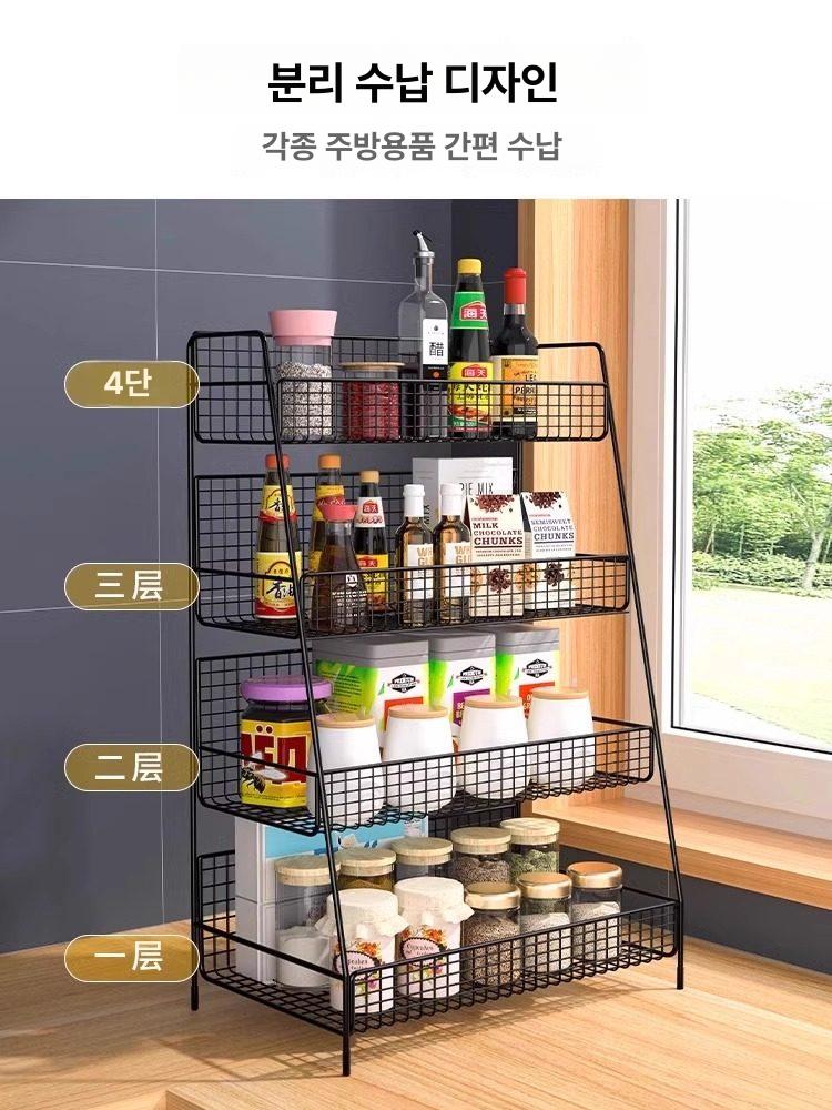 계산대 판매대 진열장 철제 마트 매대 편의점 스낵 약국 블랙 대형 2단 - 상세 이미지 4