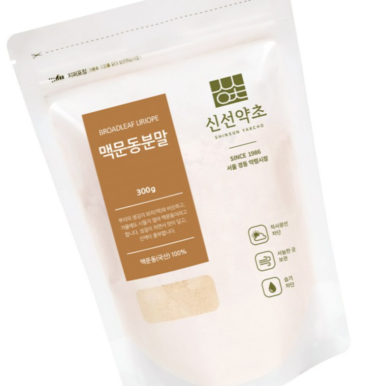 국산 맥문동가루 300g 맥문동분말 - 상품 이미지