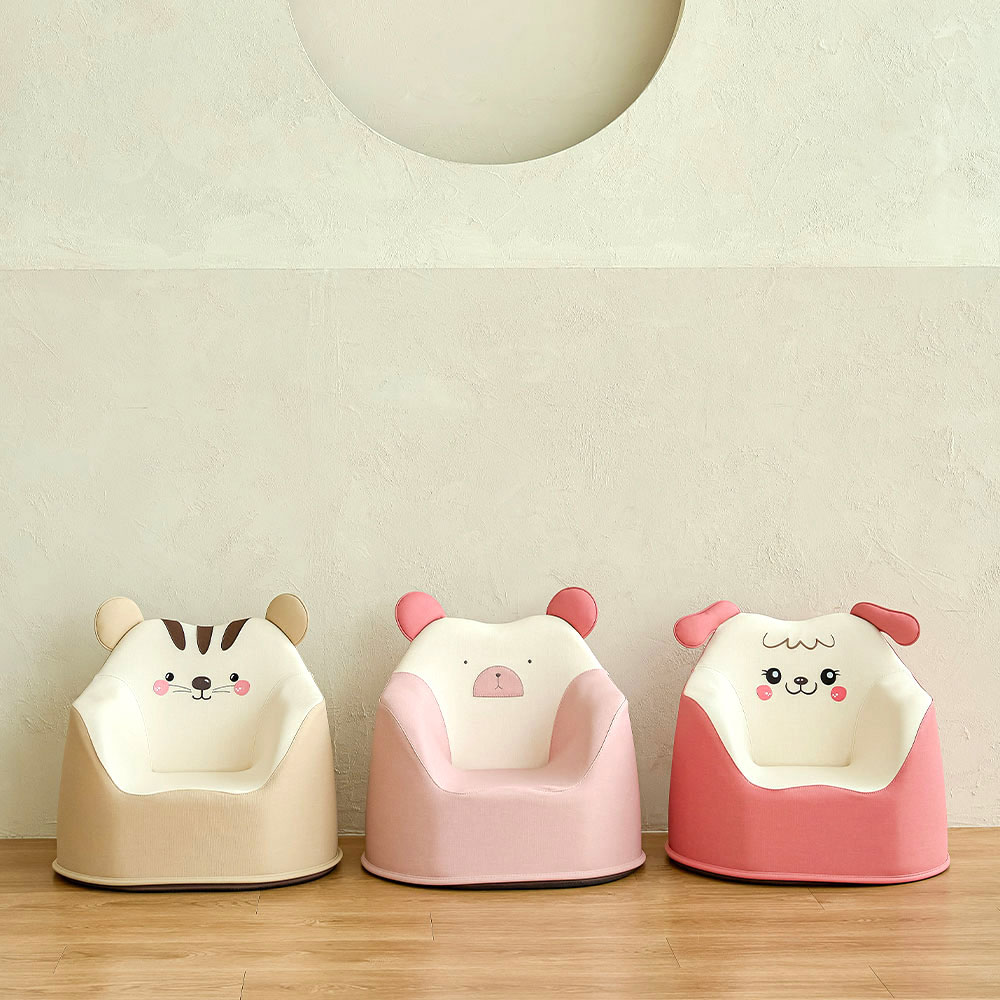 리에또 모던 아기쇼파 1인용 유아소파 바른자세 돌아기 의자 상품 이미지