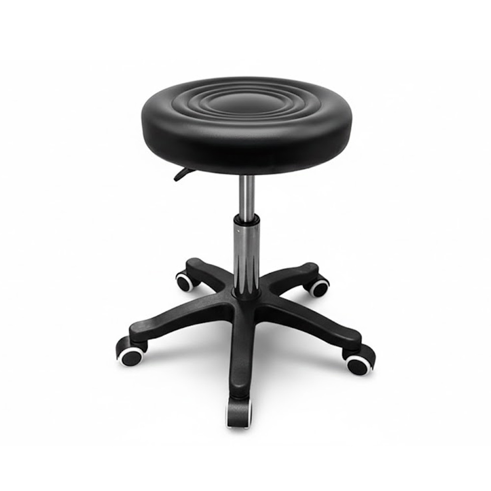 바퀴달린 의자 미용 보조 카운터 등받이없는 의자 일반형