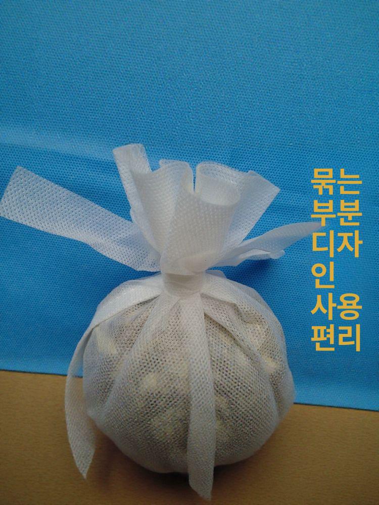 주머니 다용도 필터 차망 티백 추출용 일회용 국물 약재 30 x 40 표준 두께 100개 - 상세 이미지 2