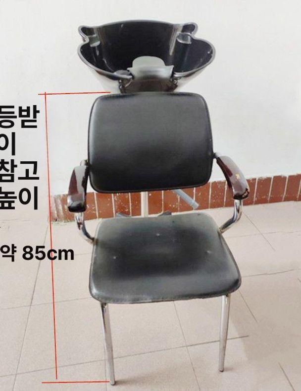 이동식 샴푸대 환자용 간병용 머리감기 간이 노인용 대형 블랙 공식 표준 구성 - 상세 이미지 5