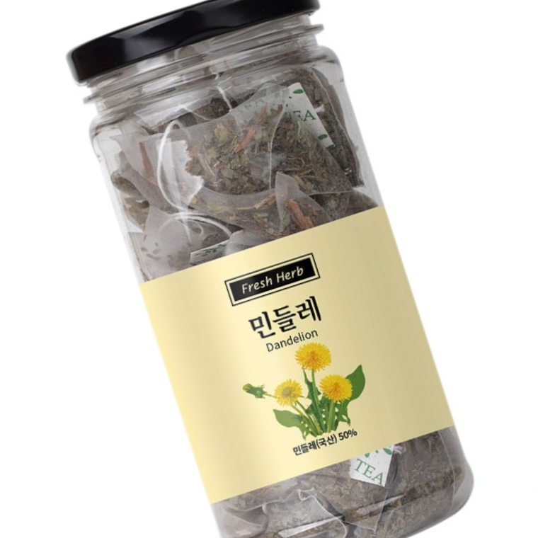 국산 민들레 삼각티백 20개입 - 상품 이미지