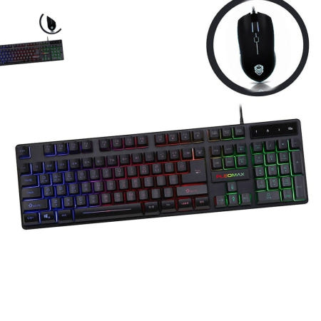 무소음 게이밍 키보드 마우스 롤 배그 옵치 발로란트