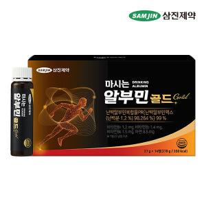 삼진제약 마시는 알부민 골드 14개입, 1개 맛있게 먹은 솔직 후기 - 상품 이미지 1