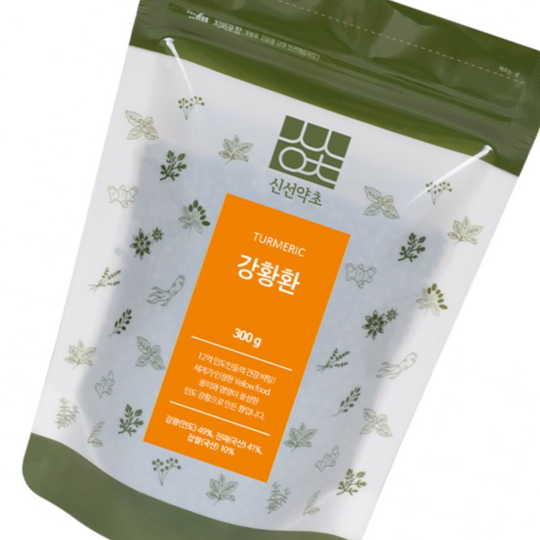 인도산 강황환 300g - 상품 이미지