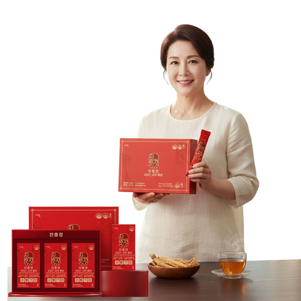 고함량 진홍정 고려홍삼스틱 6년근 고려 홍삼 효능 30포 + 쇼핑백 - 상세 이미지 3
