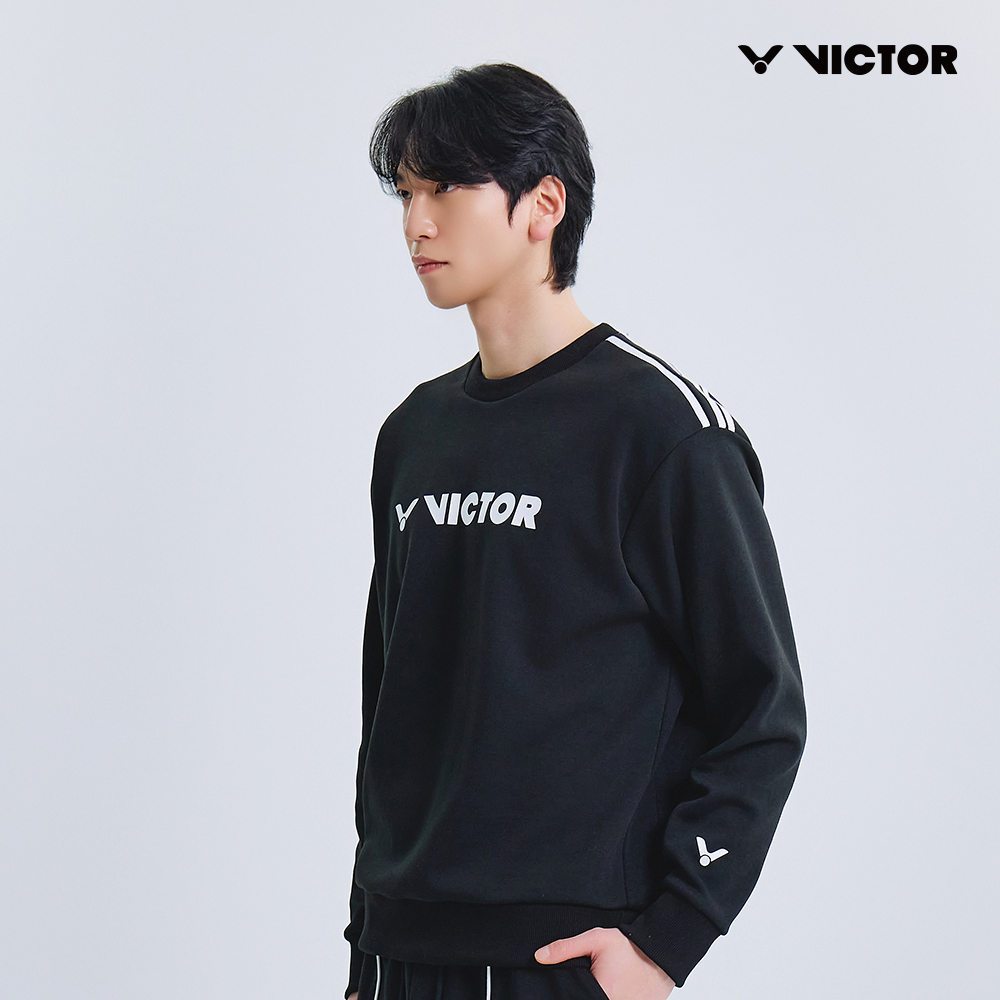 빅터 맨투맨 티셔츠 스웨트셔츠 남성 여성 오버핏 배드민턴 아울렛 이월 VT25ATL017U - 상세 이미지 5
