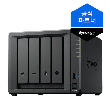 시놀로지 나스 DS425+ 4베이 NAS 스토리지 케이스