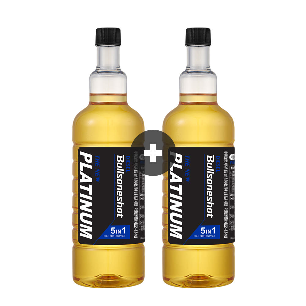 Bullsone공식몰 5in1 불스원샷 THE NEW 플래티넘 연료첨가제 500ml 경유