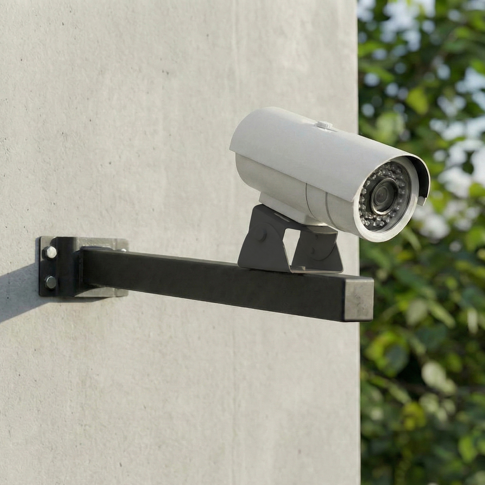 CCTV 브라켓 벽부형 카메라 거치대 씨씨티비 지지대 벽면용 폴마운트 자립식 암대 - 상세 이미지 5