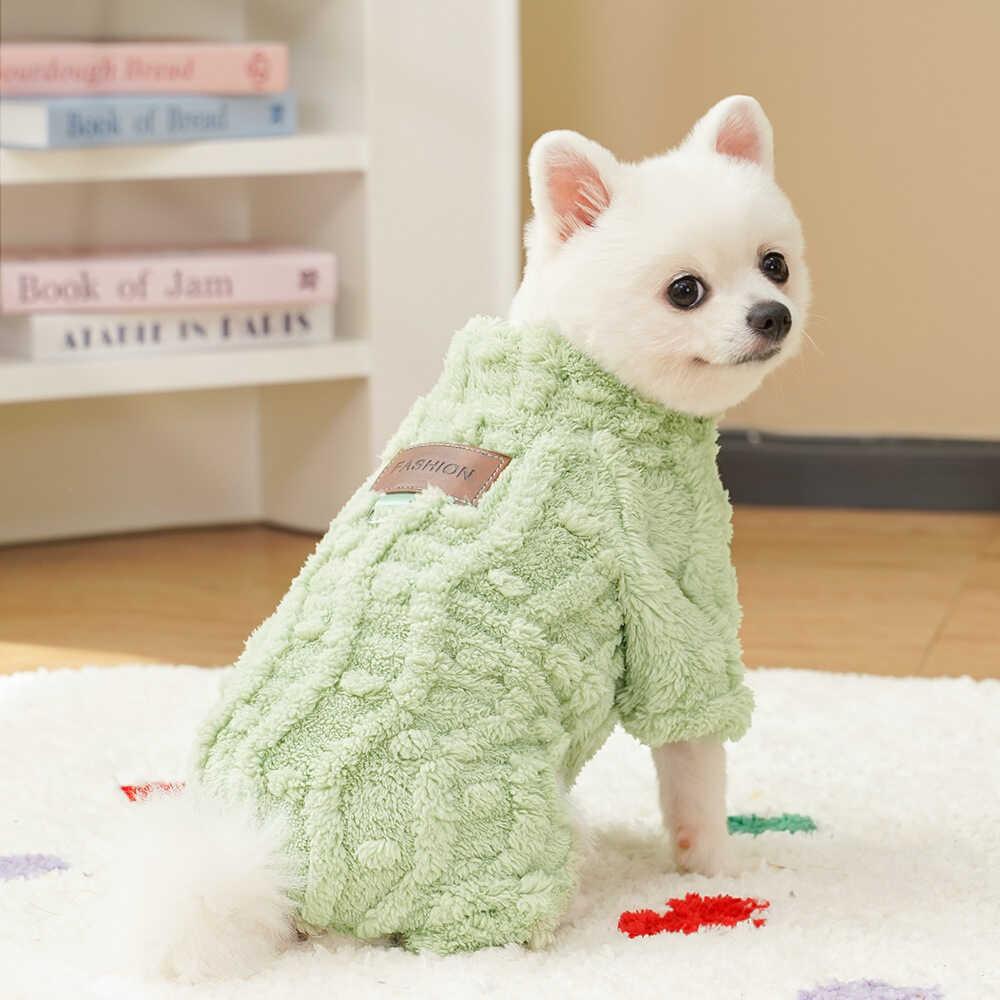 강아지 소형견 자켓 치와와 의상 추동복 패딩 애견후리스 옐로우 S 등길이25cm1.5-2.5kg - 상세 이미지 3