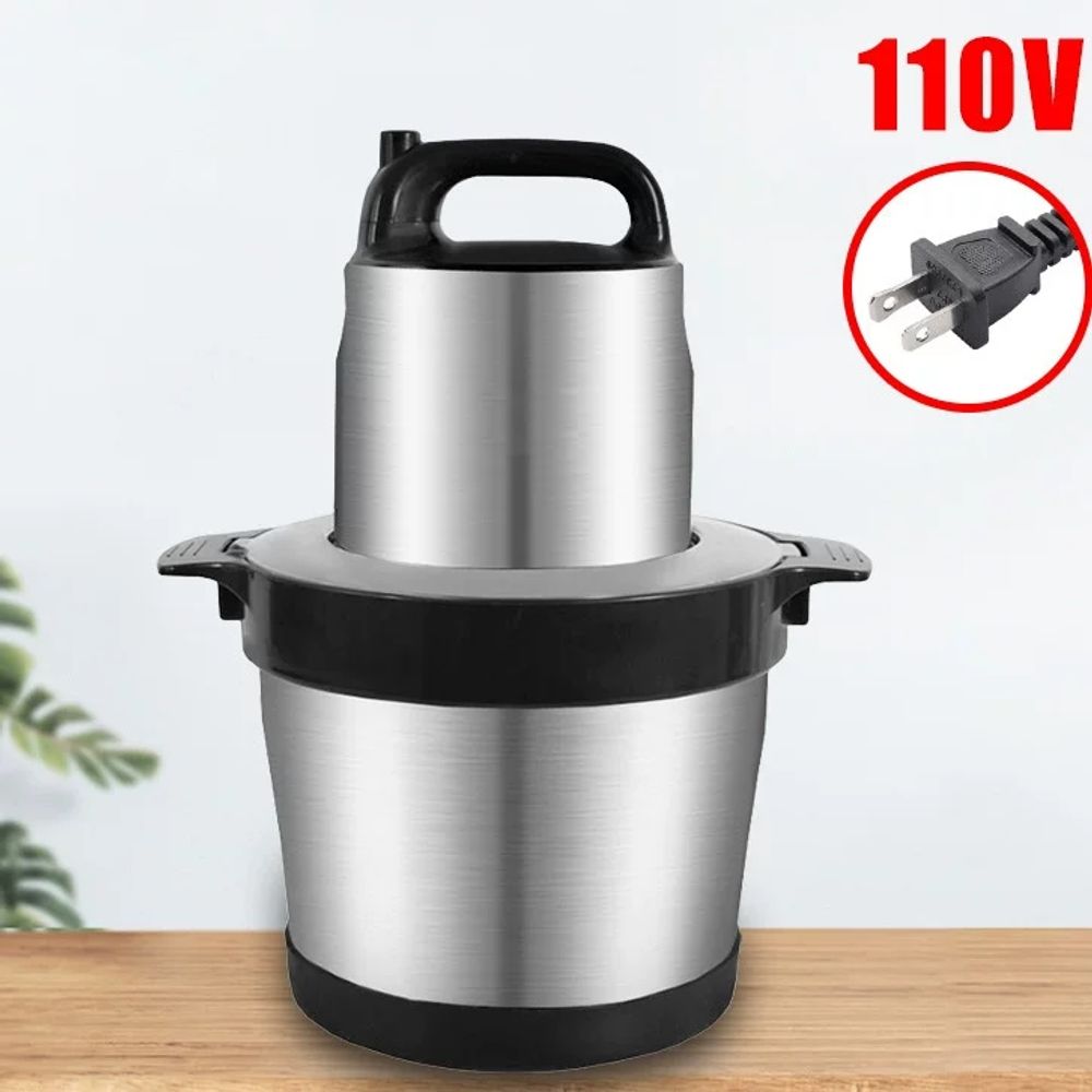 대용량 블렌더 스텐 분쇄기 블 세트 6L 초고속 믹서 500W A. 0V 표준 대만용 6L - 상세 이미지 2