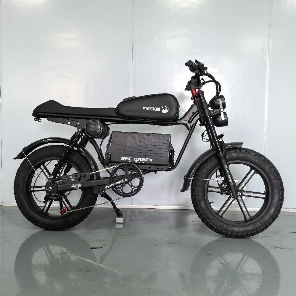 자토바이 전기자전거 고출력 페이스오프 팻바이크 K17 1000W 48V20A(55km)