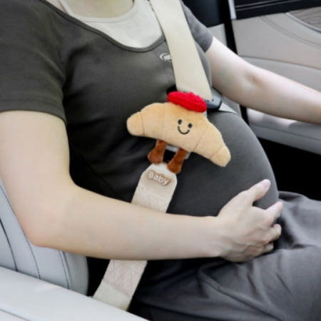 [해외]임산부 안전벨트 차량용 전용 배 고정 임신 후기 운전 간단스타일 블랙 36cm 임산부벨트