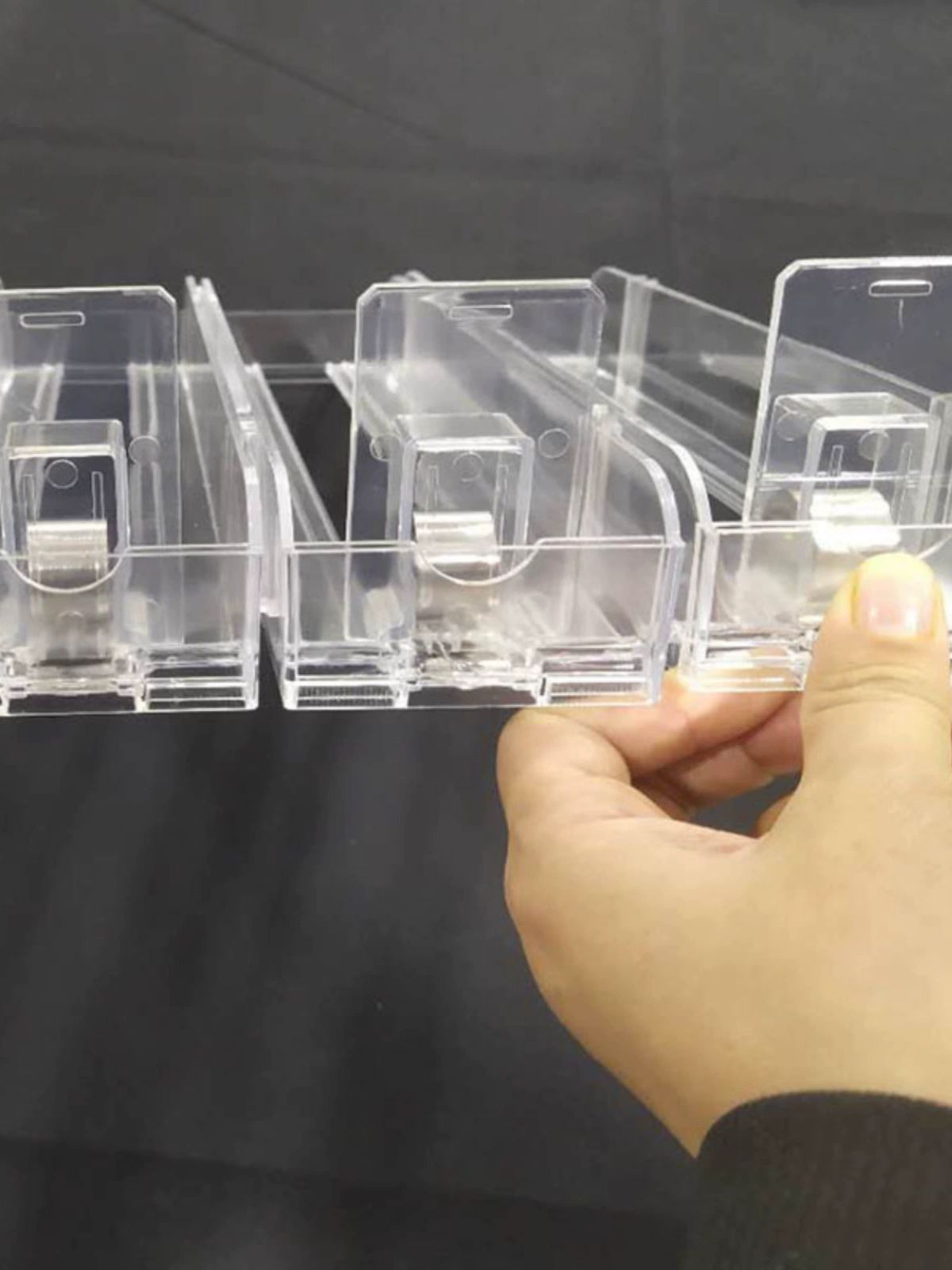 담배 아크릴 상품 가게 푸셔 쇼케이스 슈퍼 전시대 마트 단면 15cm 5팩 - 상세 이미지 2