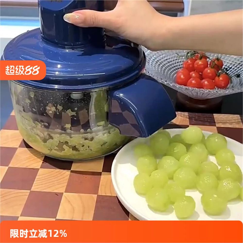 포도껍질까는기계 껍질 벗기는 자동 방울토마토 기계 마늘 밤 만능 박 제 A. HL필러 블루 - 상세 이미지 4